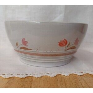 Franciscan Betsy Tulip 8" Serving Bowl Stoneware USA VTG 1979-1982  RARE - EUC